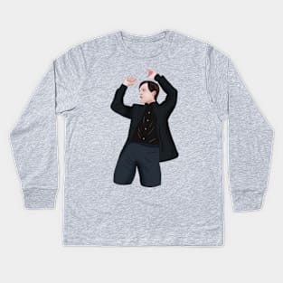 Evil Bully Maguire Dance Kids Long Sleeve T-Shirt